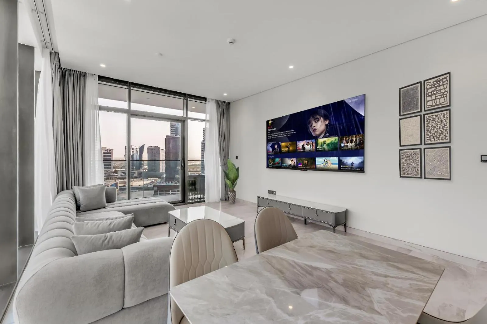 Spectacular Burj Khalifa & Canal View New 2Br Dubai Apartment